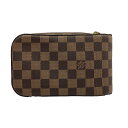 K LOUIS VUITTON ジェロニモス N51994 CA1028 布袋 送料込 ダミエ エベヌ レディース 女性 斜め掛け メンズ ユニセックス 定番 ...