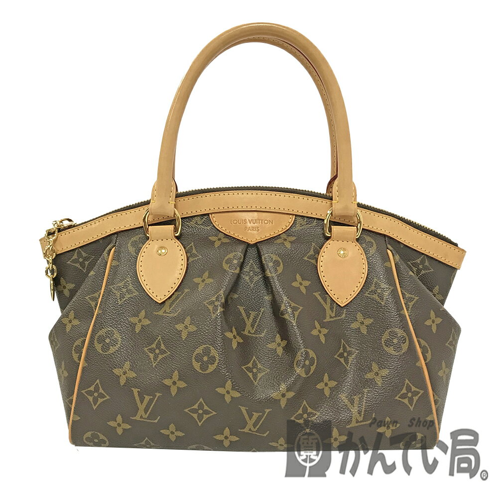 U【中古】LOUIS VUITTON【ルイ・ヴィトン】ティボリPM　 M40143　モノグラム　ブラウン　布袋付　人気 　ハンドバッグ　通勤バッグ【かんてい局宇都宮店】31003149315-223u-r