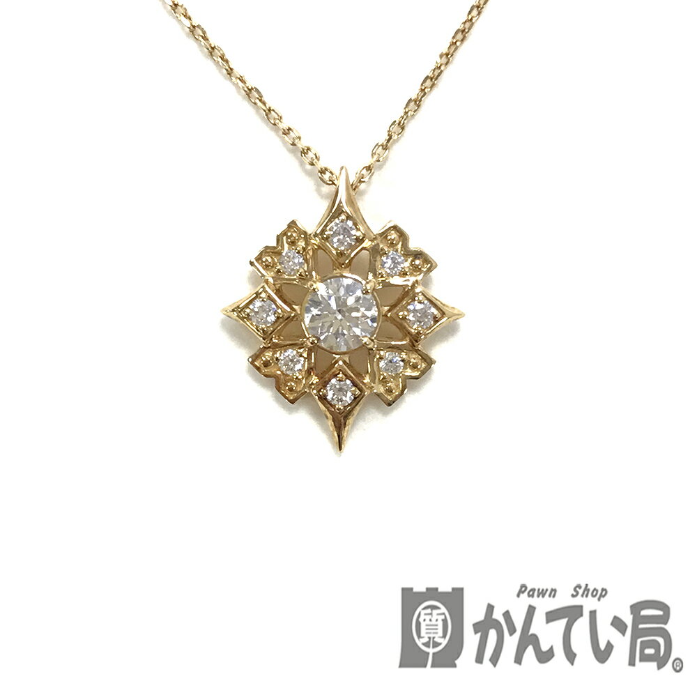 Uダイヤネックレス　D0.212ct　D0.08ct　約45cm　鑑定書付き　フリーアジャスター　2.9g　VERITE　ゴールド　金　ダイヤモンド31031949316-150u-b