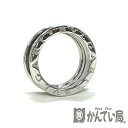 U【中古】【BVLGARI】B-ZERO1 3バンドリング K18WG サイズ53(約12.5号) 9.0g 箱有 磨き仕上げ済み ビーゼロワン ホワイトゴール...