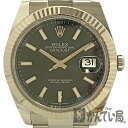 U【ROLEX】126334　デイトジャスト41　ランダム番　ブラック文字盤　黒　日付　SS　K18WG　ステンレス　金　ホワイトゴールド　自動巻 メンズ　男性　高級感　　【ロレックス】【かんてい局宇都宮店】31000049315-51u その1