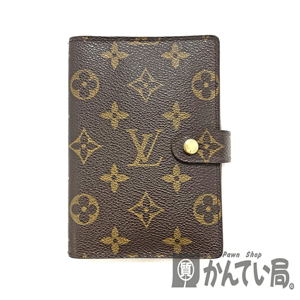 U【中古】【LOUIS VUITTON】【ルイ・ヴィトン】R20005　アジェンダPM　リフィル付き　布袋付き　手帳カバー　スケジュール帳　モノグラム　定番ライン　プレゼント　【かんてい局宇都宮店】31026899315-9u-b