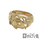 U【中古】【K18】地金リング ファッションリング 約11.5号 約6.2g 指輪 金 ゴールド 本体のみ 【かんてい局宇都宮店】31031599315-50...