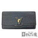 K　LOUIS VUITTON　ポルトフォイユ・カプシーヌ　M61248　MI4280　本体のみ　送料込　2つ折り　ブラック　小銭入れ　財布　お買い得　特別価格　お手頃価格　普段使い　ルイ ヴィトン　中古　質屋かんてい局　鹿沼店　31018979310-185k