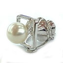 K MIKIMOTO パール タイタック メッキ 7ミリ珠 シルバー ネクタイピン ブランド 送料込 お買い得 特別価格 ジュエリー アクセサリー 女性 レディ...