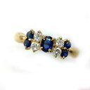 K 色石リング K18 750 金 約12号 約2.9g 0.36ct 0.17ct 本体のみ 送料込 お買い得 特別価格 色石 ジュエリー 誕生石 レディース アクセサリー ノンブランド 中古 質屋かんてい局 鹿沼店 31031590316-1014k(4)