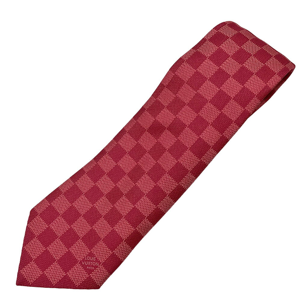 K LOUIS VUITTON ネクタイ M71853 MR0198 本体のみ 送料込 ピンク系 シンプル シルク100 男性 高級 お手頃価格 お買い得 特別価格 普段使い ルイ ヴィトン 中古 質屋かんてい局 鹿沼店 31038279310-10k