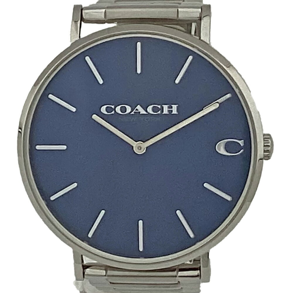 K　COACH　ファッション時計　124.214.1703　39mm　16cm　ボーイズ　ステンレス　シンプル　ビジネス　普段使い　電池　クォーツ　レディース　女性　コーチ　中古　質屋かんてい局　鹿沼店　31000389310-5k