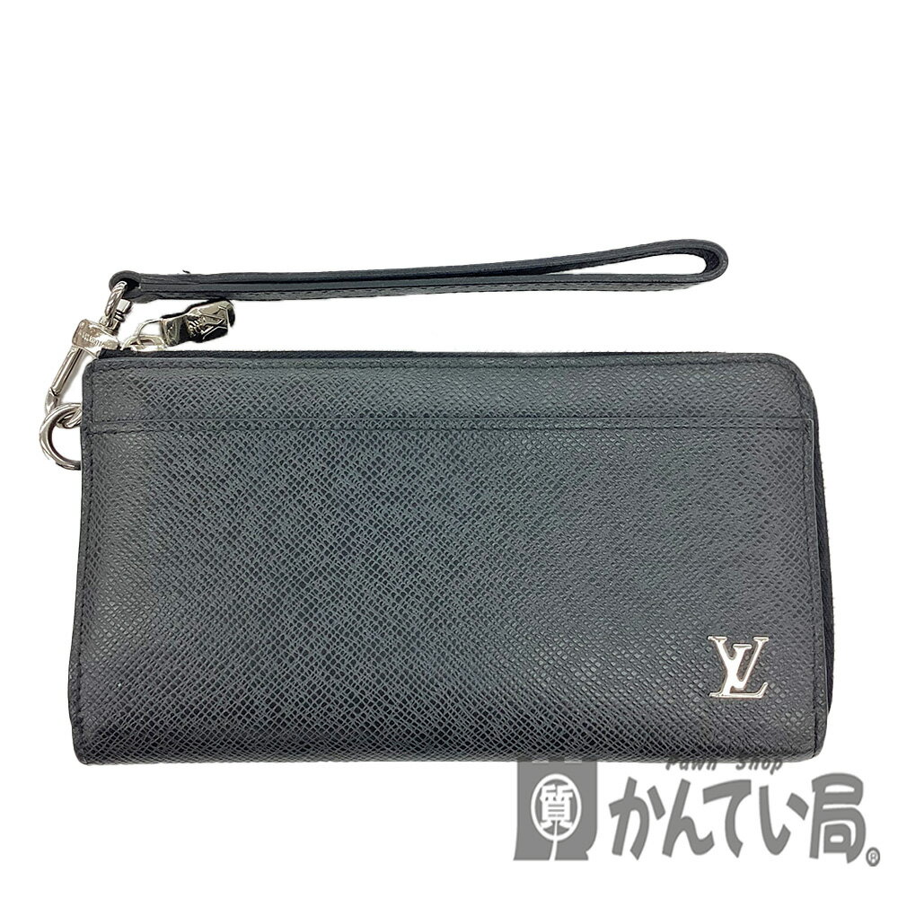 K　LOUIS VUITTON　ジッピー・ドラゴンヌ　M69409　RFID　ICチップ　本体のみ　送料込　お買い得　特別価格　タイガ　ブラック　黒　L字ファスナー　長財布　大きめ　ビジネス　男性　メンズ　ルイ ヴィトン　中古　質屋かんてい局　鹿沼店　31015589310-220k-m