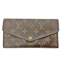 K　LOUIS VUITTON　ポルトフォイユ・サラ　M60531　CA0144　送料込　長財布　モノグラム　小銭入れ　財布　お買い得　特別価格　普段使い　お手頃価格　ルイ ヴィトン　中古　質屋かんてい局　鹿沼店　31018979315-67k