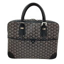K GOYARD アンバサードPM ビジネスバッグ ロゴ メンズ 男性 仕事 ゴヤール ヘリンボーン柄 中古 質屋かんてい局 鹿沼店P2402965k