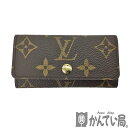 K LOUIS VUITTON ミュルティクレ4 4連キーケース M62631 RA4019 布袋 箱 送料込 モノグラム 茶色 ブラウン メンズ 男性 お買い...