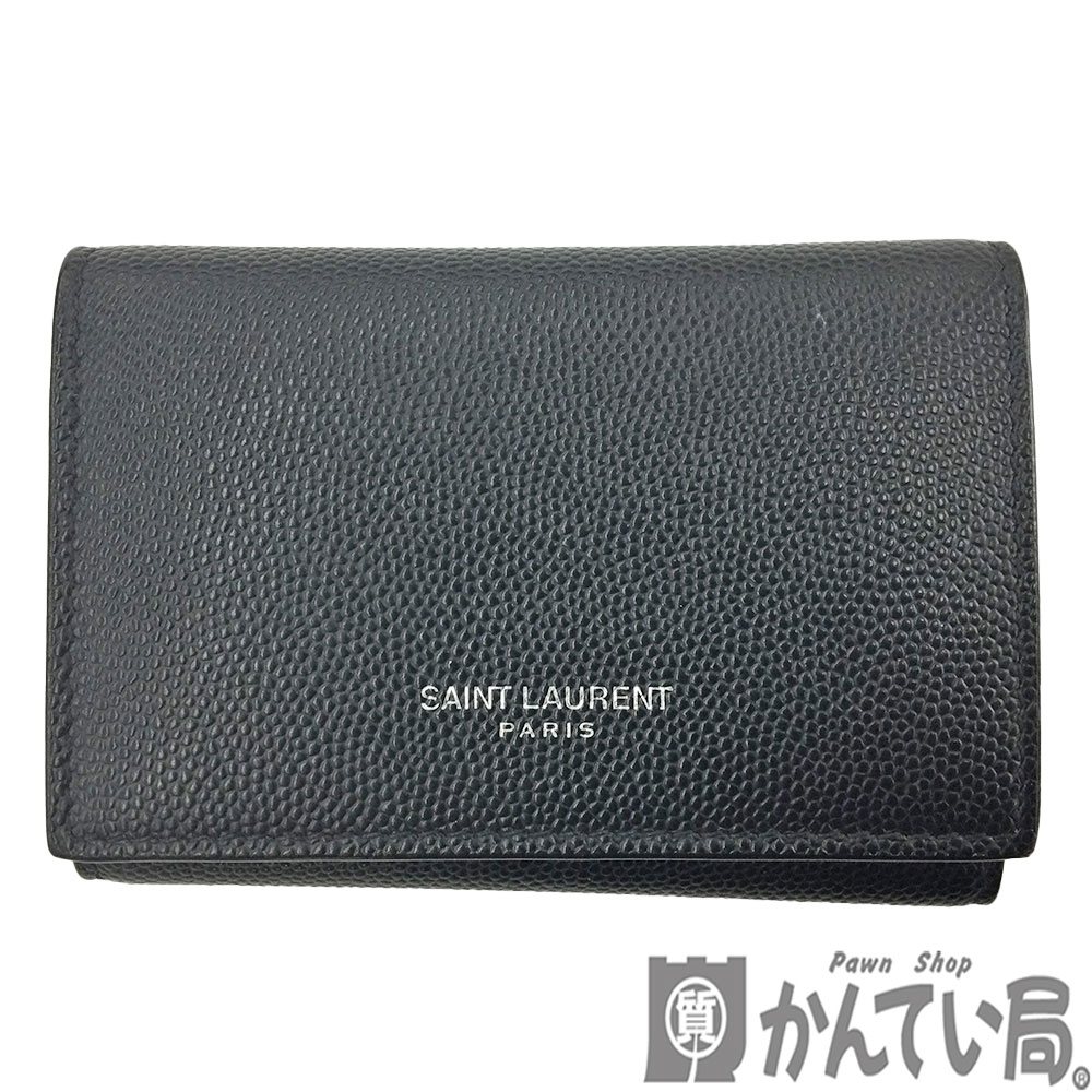 K SANT LAURENT 6連キーケース 485634 送料込 レザー ブラック 定番 オシャレ レディース 女性 男性 メンズ ユニセックス お買い得 特別価格 普段使い シンプル サンローラン 中古 質屋かんてい局 鹿沼店 31005139310-2K