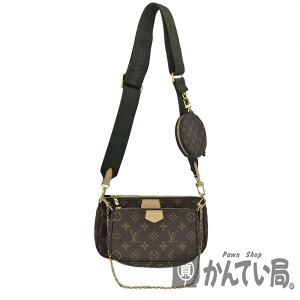 K　LOUIS VUITTON　 ミュルティ・ポシェット・アクセソワール M44813　RFID　ICチップ　ポーチ　3点セット　モノグラム　ショルダーバッグ　小物入れ　化粧ポーチ　コインケース　レディース　送料無料　ルイヴィトン　中古　質屋かんてい局　鹿沼店　31004279310-318-k