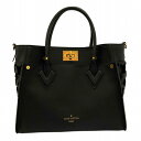 o 【LOUIS VUITTON】 オンマイサイドMM M53826 モノグラムタフタージュ ブラック ハンドバック ショルダーバック 2WAYバック レディース 女性 黒色 お洒落 【ルイヴィトン】【質屋かんてい局小山店】T2500916-o-a(4)