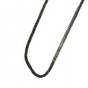 o【中古】喜平 6面ダブルネックレス K18WG ホワイトゴールド きへい 6メンダブル 6面ネックレス 重量約9.8g 約53cm メンズ レディース ユニ...