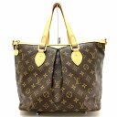 o【LOUIS VUITTON】　ルイヴィトン　M40146　パレルモGM　ハンドバッグ　トートバッグ　モノグラム　ブラウン　【質屋かんてい局小山店】22-4533o-o