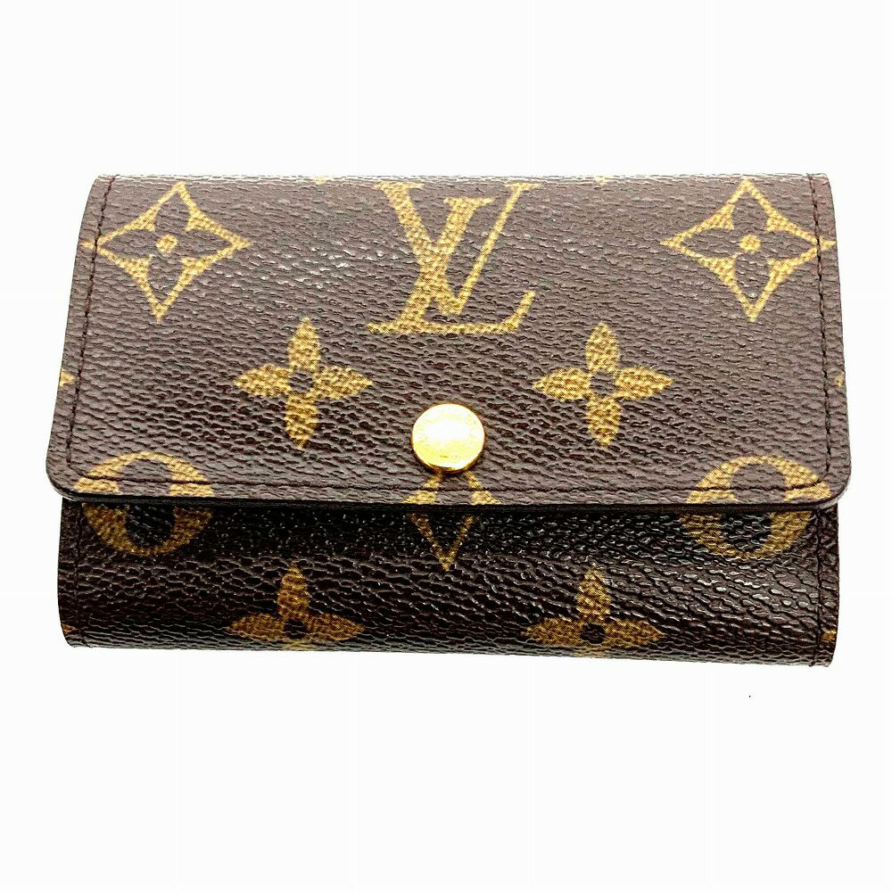 O 【LOUIS VUITTON】ミュルティクレ6　M62630.　キーケース　モノグラム　定番　男性　女性　メンズ　レディース　ブラウン　定番　キーケース【ルイヴィトン】【質屋かんてい局小山店】31023509318-5o-k