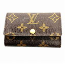 ルイヴィトン キーケース O 【LOUIS VUITTON】ミュルティクレ6　M62630.　キーケース　モノグラム　定番　男性　女性　メンズ　レディース　ブラウン　定番　キーケース【ルイヴィトン】【質屋かんてい局小山店】31023509318-5o-k