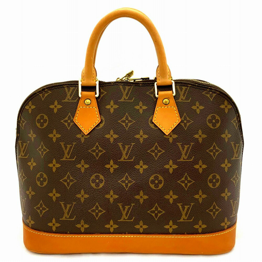 o 【LOUIS VUITTON】アルマ M51130　モノグラム　ブラウン　ハンドバッグ　レディース　女性　茶色　お洒落　定番　【ルイヴィトン】【質屋かんてい局小山店】31003149318-14o-y