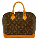 o 【LOUIS VUITTON】アルマ M51130　モノグラム　ブラウン　ハンドバッグ　レディース　女性　茶色　お洒落　定番　【ルイヴィトン】【質屋かんてい局小山店】31003149318-14o-y