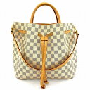 ルイヴィトン バッグ ダミエ（レディース） o 【LOUIS VUITTON】 N41579　ジロラッタ　ハンドバッグ　ダミエ　アズール　ローズバレリーヌ　ホワイト　レディース　女性　かわいい　ルイヴィトン　特上品【質屋かんてい局小山店】31008799318-21o-y