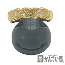 U【中古】【K18】 ファッションリング K18 約14号 D0.06ct 約3.8g 重ね付け ゴールド ダイヤモンド 指輪 リング アクセサリー 【大特価価...