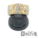 U【中古】【K18/Pt900】コンビリング サイズ約12号 約7.8g 磨き仕上げ済 ゴールド プラチナ ゴージャス【大特価価格】【かんてい局宇都宮店】310...