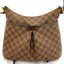 o 【LOUIS VUITTON】ブルームズベリPM N42251 ダミエ エベヌ 茶色 ブラウン 斜め掛けバッグ ショルダーバッグ 女性 レディース 中古【ル...