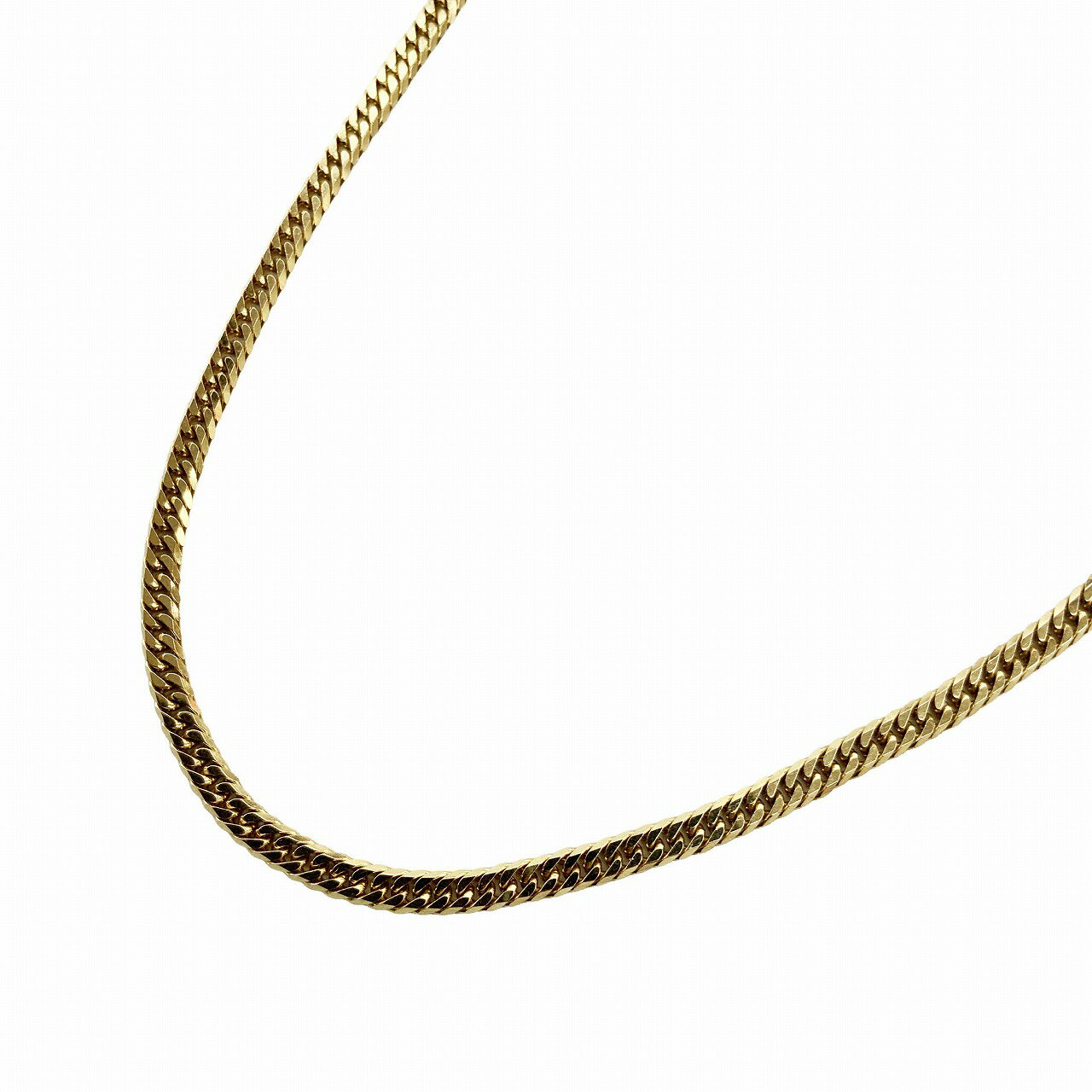 o【中古】喜平 6面ダブルネックレス K18 18金 喜平 6面ダブル ネックレス 重量 約10.2g 約45cm メンズ レディース 男性 女性 アクセサリ...