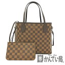 U【中古】LOUIS VUITTON【ルイ・ヴィトン】ネヴァーフルPM N40600 ダミエ エベヌ ブラウン 定番人気 ショルダーバッグ トートバッグ 通勤バッグ 美品 布袋 男女兼用【かんてい局宇都宮店】31005409315-195u-r(4)