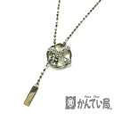 U【中古】【K18WG】ダイヤネックレス D0.15ct 最長約58cm 約6.8g スライド式 ホワイトゴールド 金 ダイヤモンド【大特価価格】【かんてい局宇...