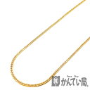 T【K18】喜平 6面ダブルネックレス 6メンW K18 金 ゴールド ネックレス 資産 ジュエリー アクセサリー 総重量約12.6g 長さ約50cm チェーン...