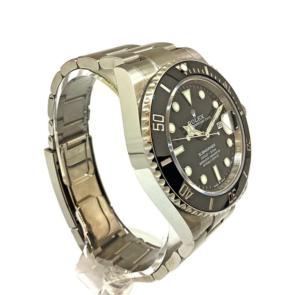 T【ROLEX】サブマリーナーデイト　126610LN　ランダム番　ブラック文字盤　ステンレス　自動巻　OH済　仕上済　ダイバーズウォッチ　300m防水　スポーツモデル　人気　メンズ腕時計　ギャラ有　中古　【ロレックス】【質屋かんてい局宇都宮戸祭店】31000049315-145t-h