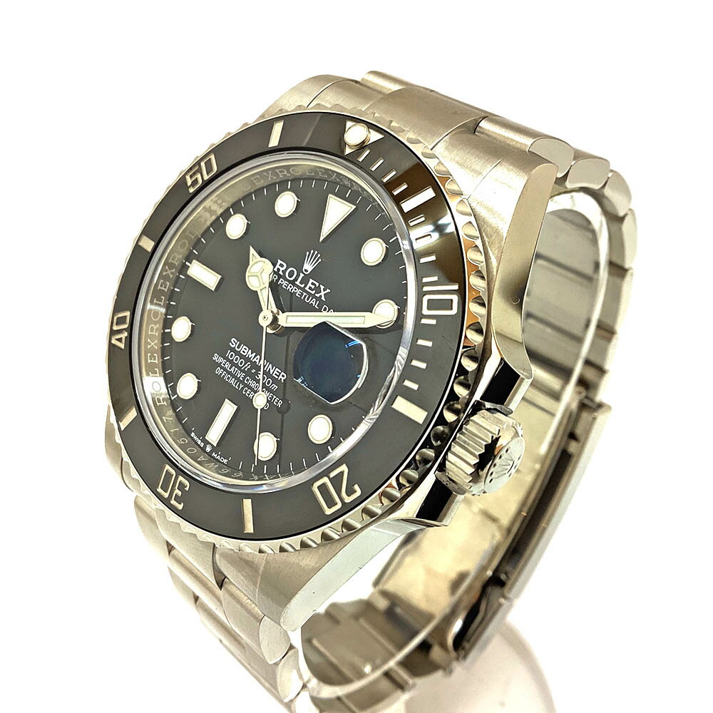 T【ROLEX】サブマリーナーデイト　126610LN　ランダム番　ブラック文字盤　ステンレス　自動巻　OH済　仕上済　ダイバーズウォッチ　300m防水　スポーツモデル　人気　メンズ腕時計　ギャラ有　中古　【ロレックス】【質屋かんてい局宇都宮戸祭店】31000049315-145t-h