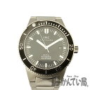 T【IWC】GSTアクアタイマー IW353602 自動巻 ステンレス ブラック文字盤 OH済 仕上済 ギャラ有(印無し) デイト表示 ダイバーズウォッチ 2000m防水 メンズ腕時計 中古【アイダブリューシー】【質屋かんてい局宇都宮戸祭店】S2403356t-h