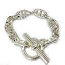 K HERMES シェーヌダンクルGM SV925 約16cm 12コマ ブレスレット 腕輪 箱付き ファッション アクセサリー ユニセックス 男性 女性 メンズ レディース エルメス お手頃価格 お買い得 特別価格 中古 質屋かんてい局 鹿沼店 31035179310-6K