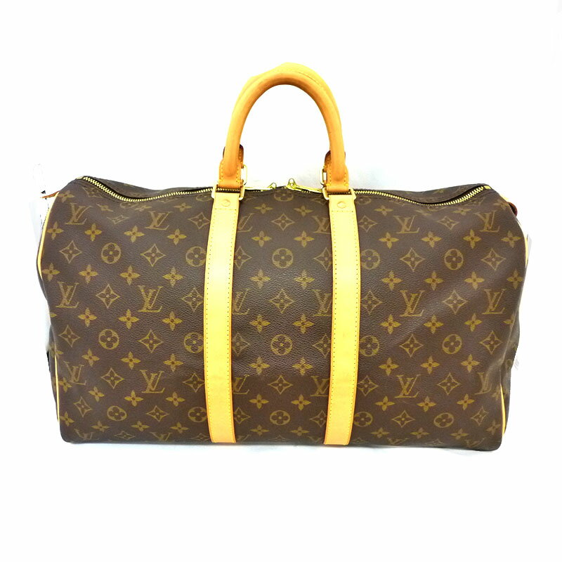 N【中古】【LOUIS VUITTON】 ルイヴィトン キーポル45 M41428 FL0053　モノグラム ボストンバック 旅行かばん　定番人気 レディース メンズ 特別価格 送料無料　質屋かんてい局那須塩原店 3100314-74n