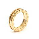 N 【中古】【BVLGARI】ブルガリ B-ZERO1 ビーゼロワン1バンドリング 51 約11号 K18YG 総重量約6.9g イエローゴールド ブランド指...