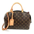 N【中古】【LOUIS VUITTON】ルイヴィトン　プティ・パレPM　M45900　RFID　モノグラム　ブラウン系　ショルダーバッグ　2WAYバッグ　トートバッグ　レディース　ブランドバッグ　箱/布袋/ショルダーストラップ　送料込　特別価格　那須塩原店★ 3100314-198n