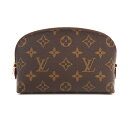 N【中古】【LOUIS VUITTON】ルイヴィトン　ポシェットコスメティック　M47515　モノグラム　ブラウン系　ポーチ　小物入れ　化粧品入れ　ユニセックス　レディース　布袋付属　美品　送料込　特別価格　那須塩原店 ★3101897-156n