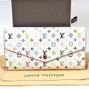 N【中古】【LOUIS VUITTON】【ルイヴィトン】ポルトフォイユ サラ M60667 CT4115 マルチカラー ブロン レディース 普段使い 大容量 おススメ 定番 人気特別価格 送料込 那須塩原店★3101558-59n