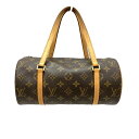 o【LOUIS VUITTON】【ルイ ヴィトン】パピヨン26　M51386　モノグラム　ブラウン　茶色　ショルダーバッグ　斜め掛け　女性　男性　レディース　メンズ　ユニセックス　中古【かんてい局小山店】22-2468o-h