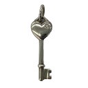 K TIFFANY&Co. ハートキートップ 1Pダイヤ SV925 レディース 女性 シンプル 人気 お買い得 送料込 特別価格 普段使い 貴重品 ハート ティファニー ペンダントトップ チャーム 中古 質屋かんてい局 鹿沼店 P2501387k