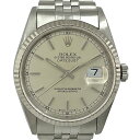 K　ROLEX　デイトジャスト　16234　T番　1996年頃　SS　文字盤シルバー　ケース36mm ...