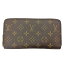 K　LOUIS VUITTON　ジッピーウォレットM60017　CA2059　モノグラム　ブラウン　茶色　ラウンドファスナー長財布　本体のみ　特別価格　普段使い　小銭入れ　財布　定番　ルイ ヴィトン　中古　質屋かんてい局　鹿沼店　31015589310-241k