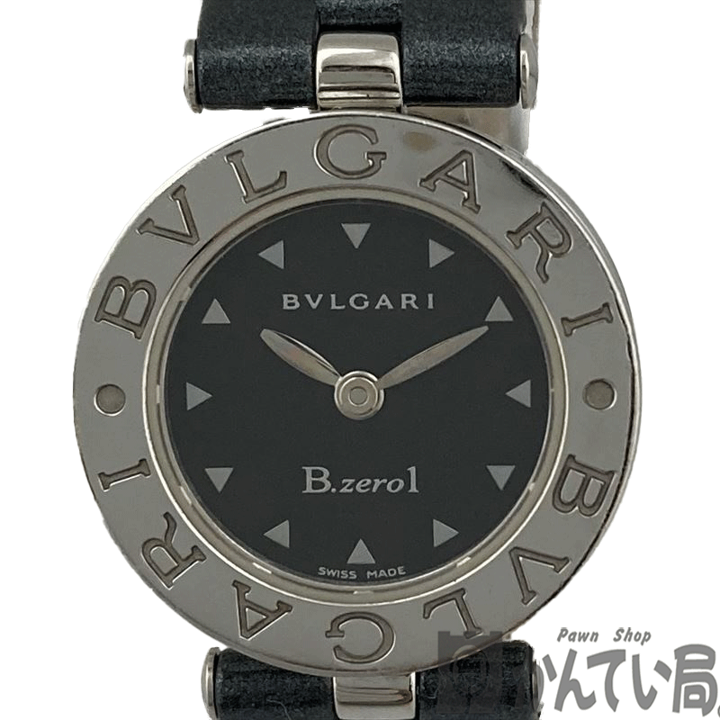 【K】【BVLGARI】ブルガリブルガリ　B.ZERO01　ウォッチ　BZ22S　ブラック　文字盤　黒　自動巻　腕時計　レディース　女性　22mm　定番　王道　【ブルガリ】【質屋かんてい局鹿沼店】31002129310-1k