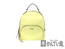 K Kate Spade バッグパック WKRU5946 700 本体のみ 送料込 レザー イエロー レディース 女性 かわいい お買い得 特別価格 お手頃価格...