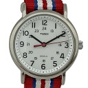 K タイメックス T2N746 クォーツ時計 電池 ステンレス ナイロンストラップ ケース38mm 腕回り18cm メンズ 男性 送料無料 お買い得 お値打ち品 特別価格 ファッション時計 ビジネス 仕事 中古 質屋かんてい局 鹿沼店 31000039316-28k