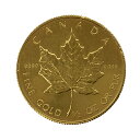 K メープルリーフ金貨 コイン K24 1/2OZ 約15.5g 送料込 24金 ゴールド 貨幣 資産 財産 お金 コレクション お買い得 特別価格 中古 質屋かんてい局 鹿沼店 P2501325k